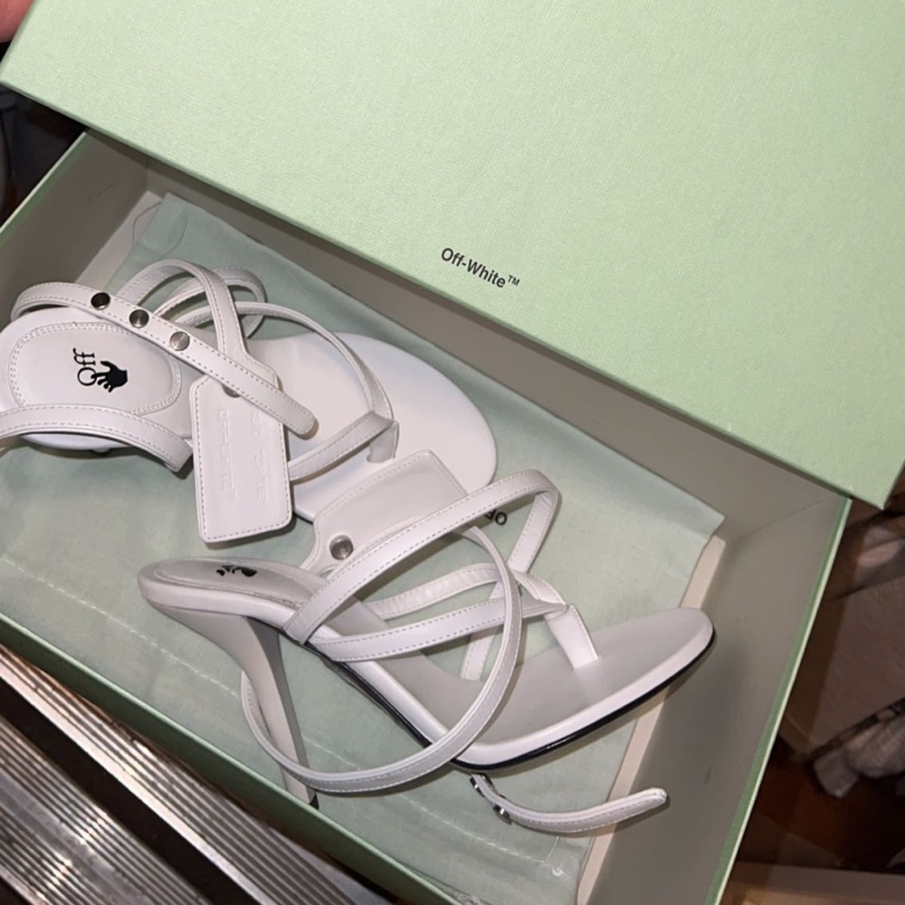 Off white heels